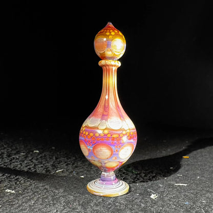 Suellen Fowler - Amber Purple Perfume Bottle