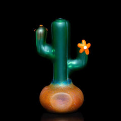 Glass By Mouse - Orange Flower Cactus Spoon