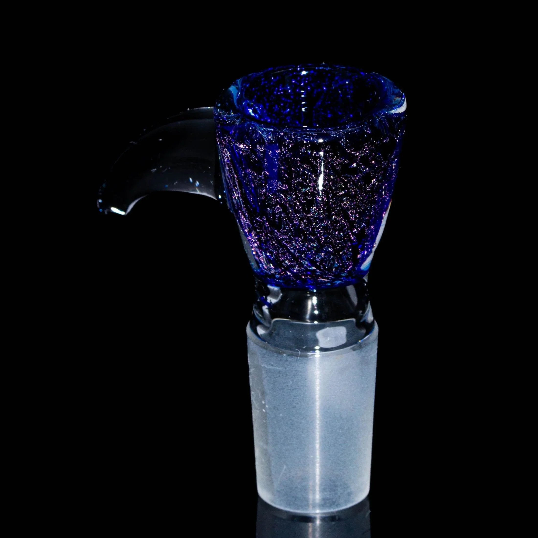 Glass Distractions - Pink Dichro 18mm Flare Slide