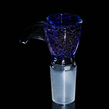 Glass Distractions - Pink Dichro 18mm Flare Slide