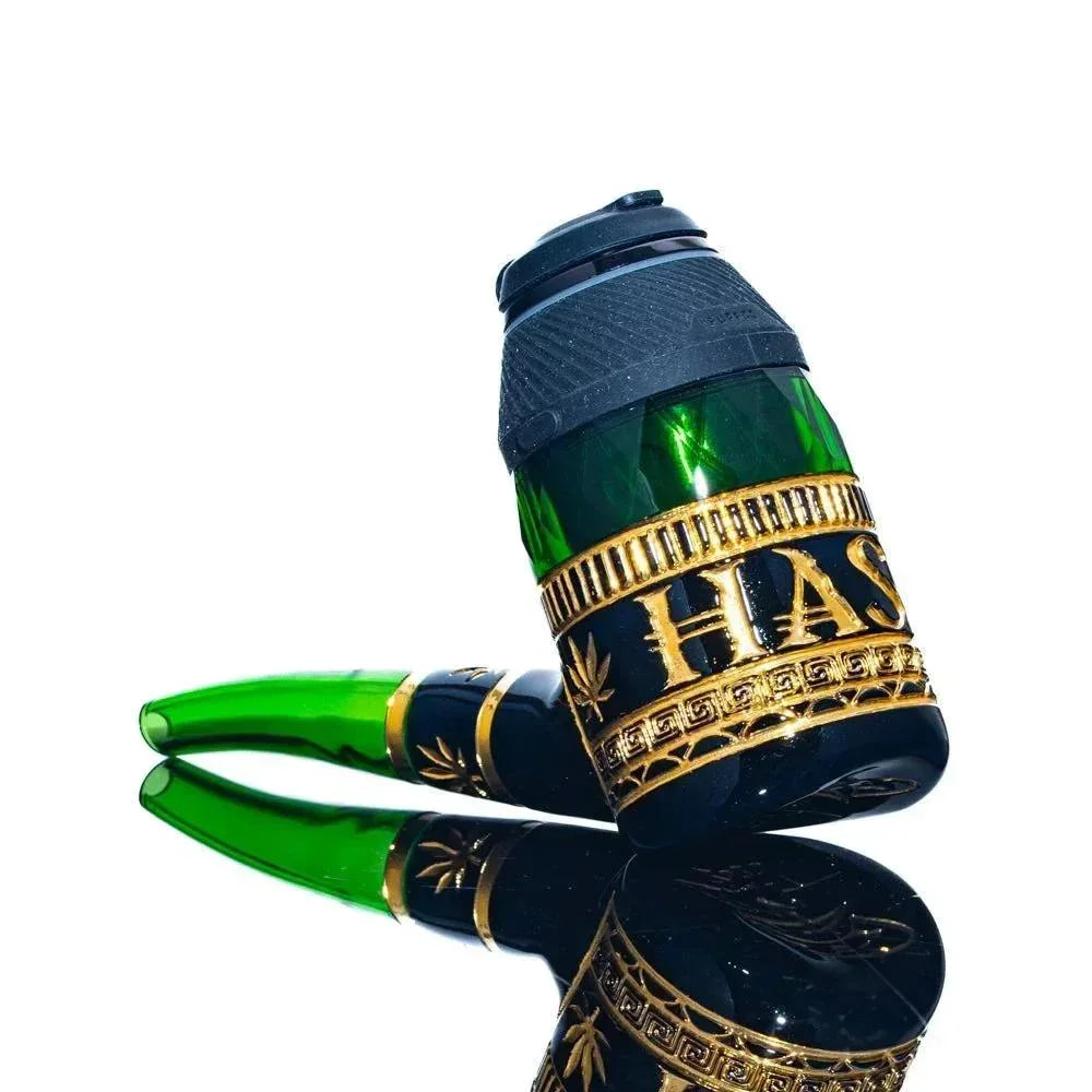 Green T Glass - Portland Green Hash Pipe Proxy Attachment