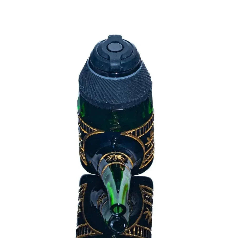 Green T Glass - Portland Green Hash Pipe Proxy Attachment