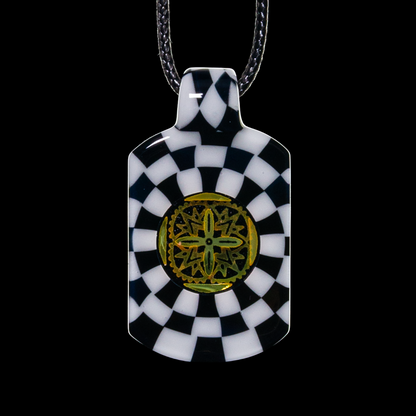 Green T Glass x Renz Craft - Checkerboard Tablet