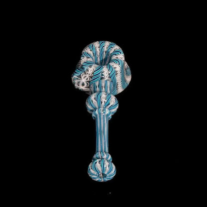 Harold Cooney - Navy & Teal Zanfirico Pocket Hammer