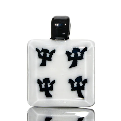 Henry Hollingsworth - Black & White Pitchfork Pendant