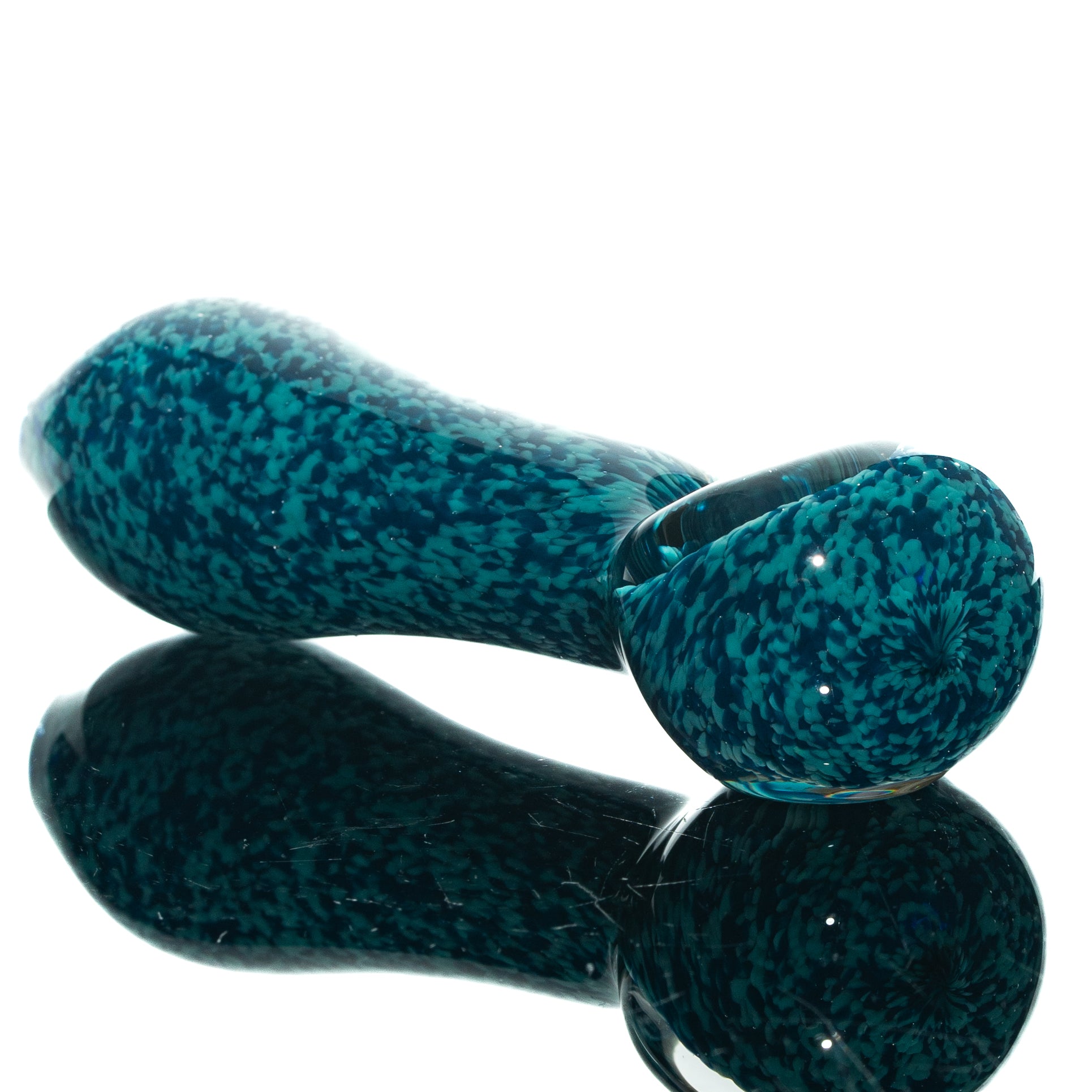 Humboldt Studios - Aqua Azul & Peacock Frit Spoon