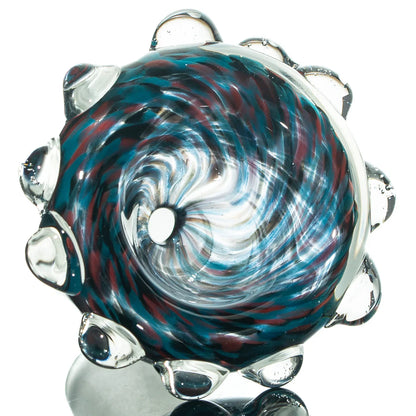 Humboldt Studios - Red, Blue & Black 14mm Frit Slide