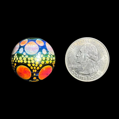 Suellen Fowler - Orchid Sunset Hobnail Marble