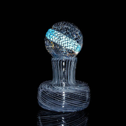 Jareds Glass - Wig Wag Tunnel 25MM Marble