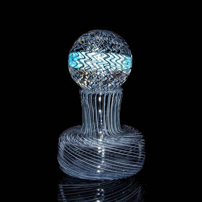 Jareds Glass - Wig Wag Tunnel 25MM Marble