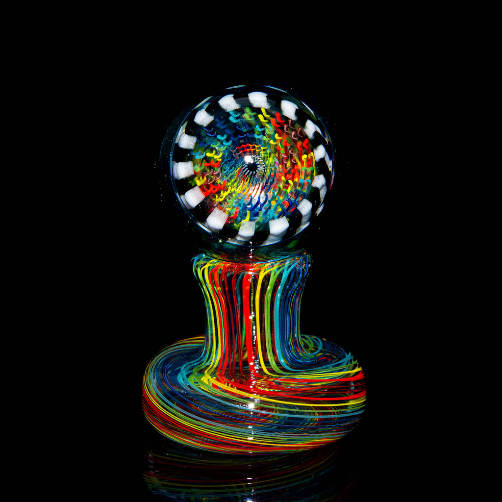 Jareds Glass - Hypno Tunnel Marble