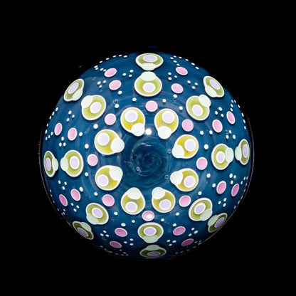 Jays Mibs - Blue Mushroom 39MM Marble