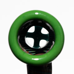 Jeff Spaga - 14mm Green Lip Wig Wag Slide