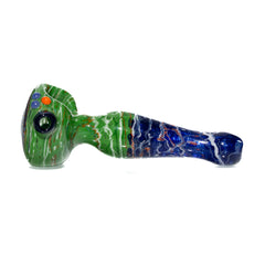 Jeff Spaga - Green & Navy Wig Wag Cab Spoon