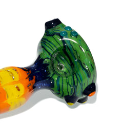 Jeff Spaga - Green, Orange & Yellow Wig Wag Cab Spoon