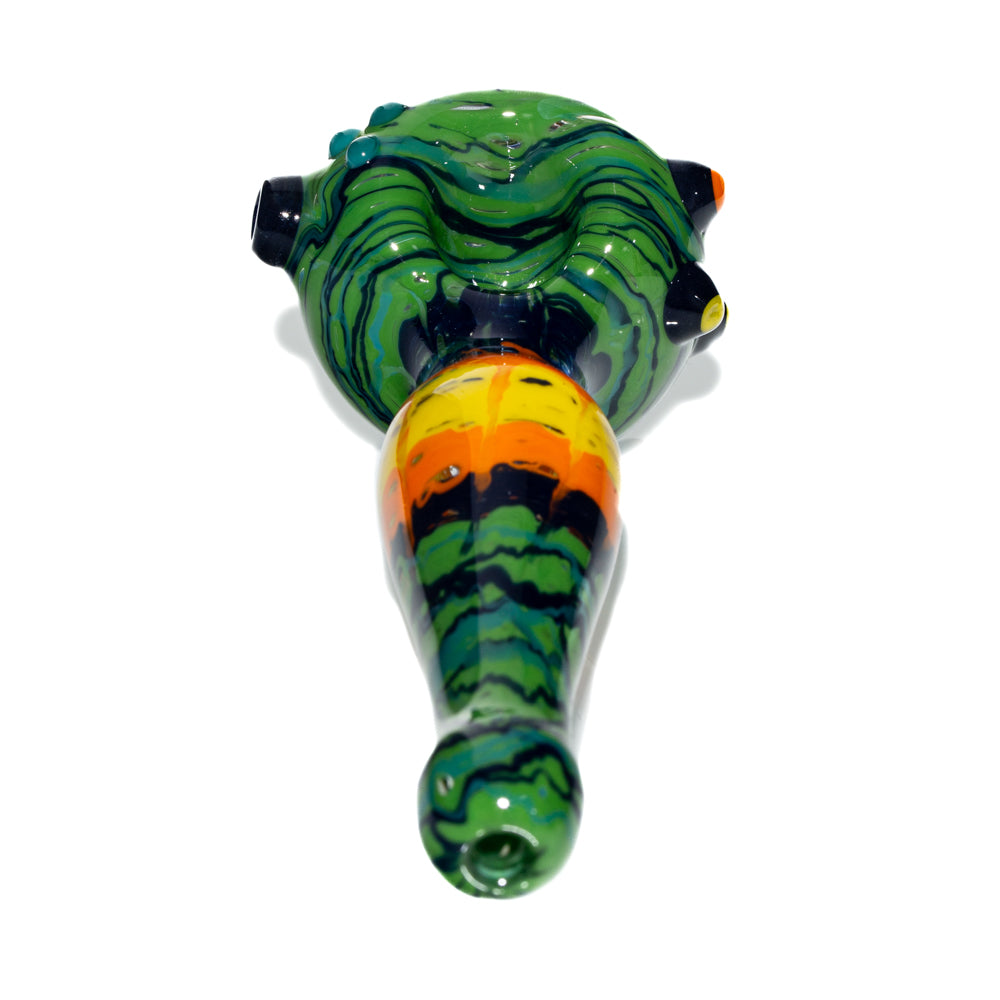 Jeff Spaga - Green, Orange & Yellow Wig Wag Cab Spoon