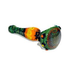 Jeff Spaga - Green, Orange & Yellow Wig Wag Cab Spoon