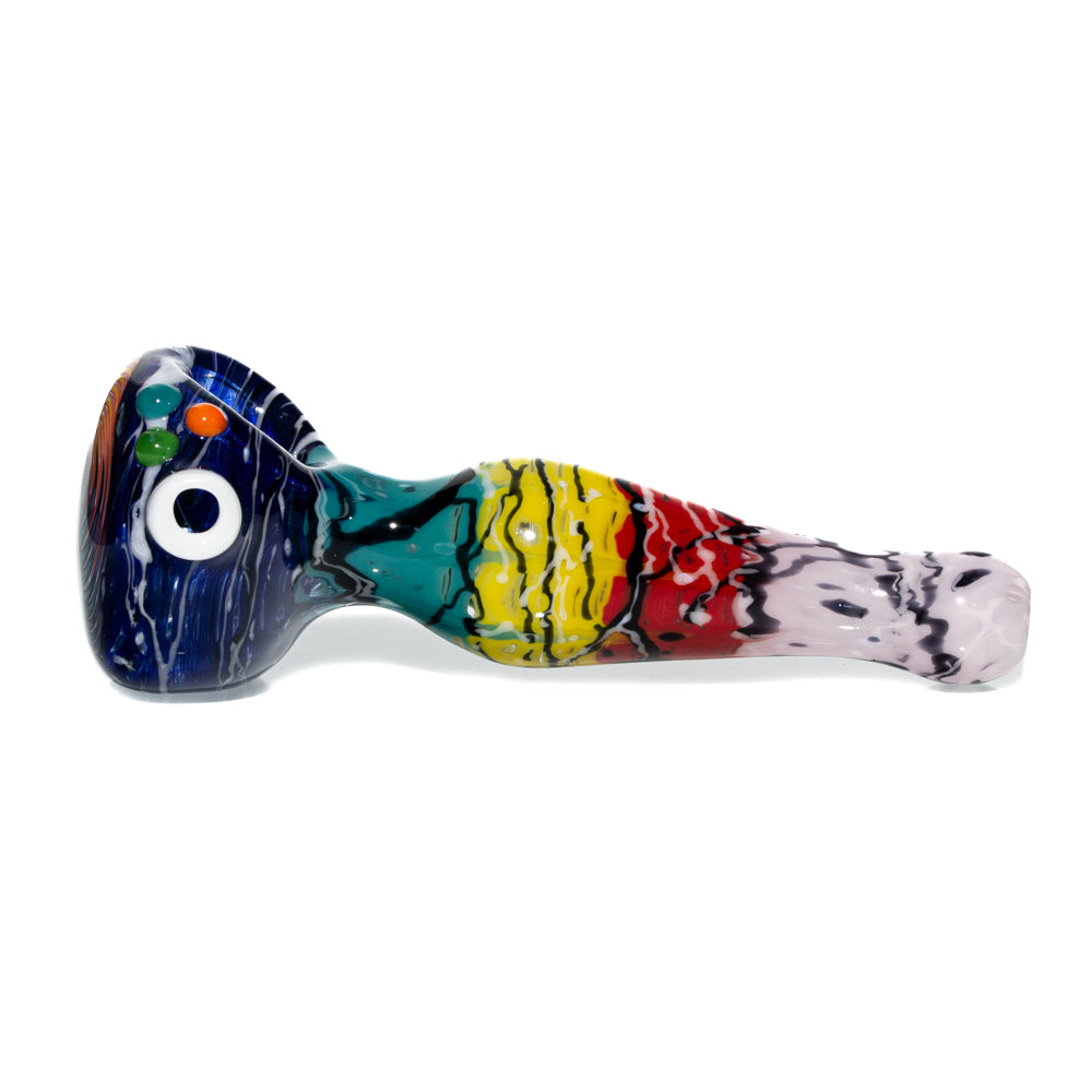 Jeff Spaga - Navy Rainbow Wig Wag Cab Spoon