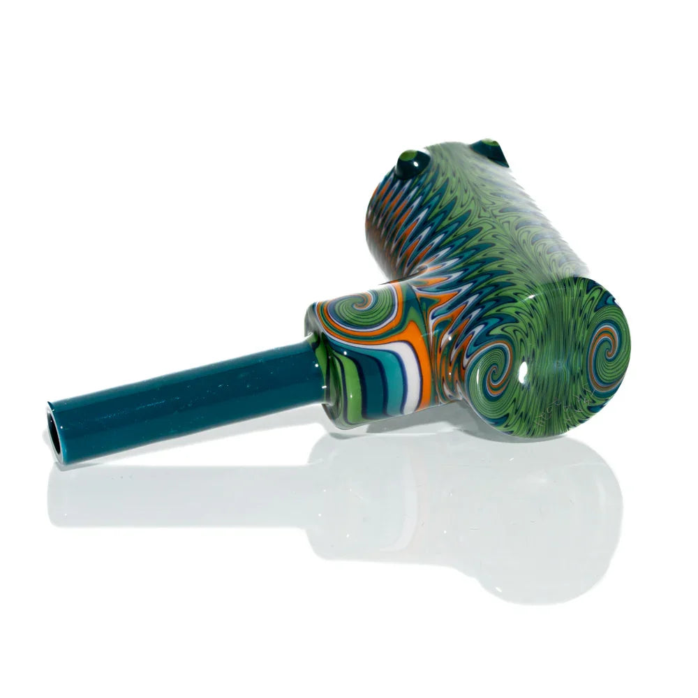 Jeff Spaga - Teal Stem Wig Wag Corn Cobb – Stoked Progressive