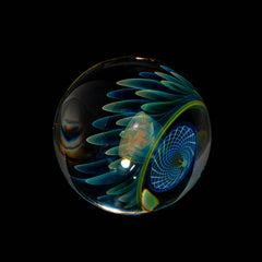 Jim O'Shea - Single Fumacello Inverted Imploding Swirl Marble