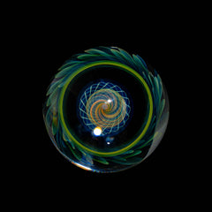 Jim O'Shea - Single Fumacello Inverted Imploding Swirl Marble