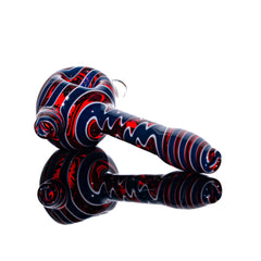 Jon Rickert - Red, White, & Blue Linework Spoon