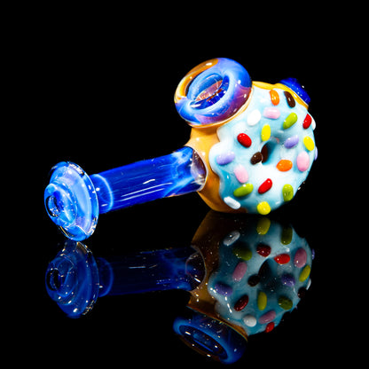 KGB Glass - Blue Raspberry & Rainbow Sprinkles Hammer