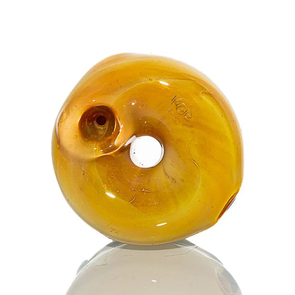 KGB Glass -  Chocolate Frosted Sprinkle Large Donut Dry Pipe