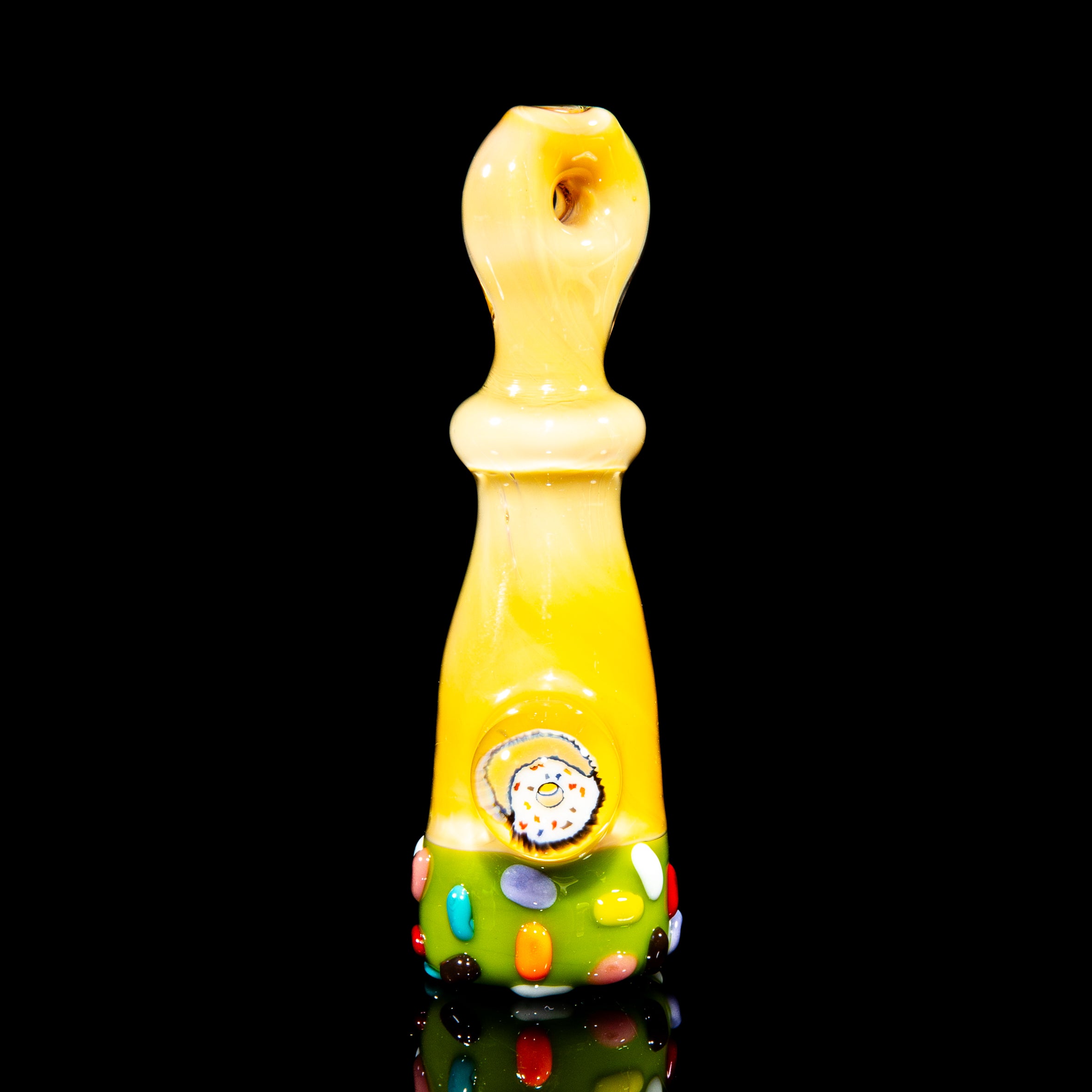 KGB Glass - Pistachio & Rainbow Sprinkles Onie