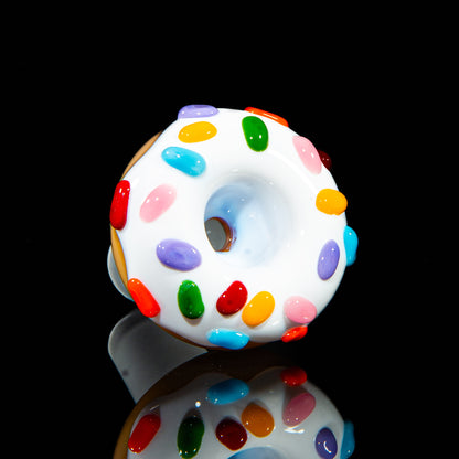 KGB Glass - Vanilla & Rainbow Sprinkles 18mm Slide