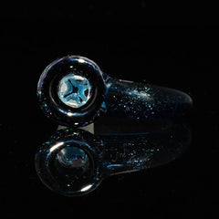 Kenta Kito - 14mm Crushed Opal w/ Blue Stardust 4 Hole Slide
