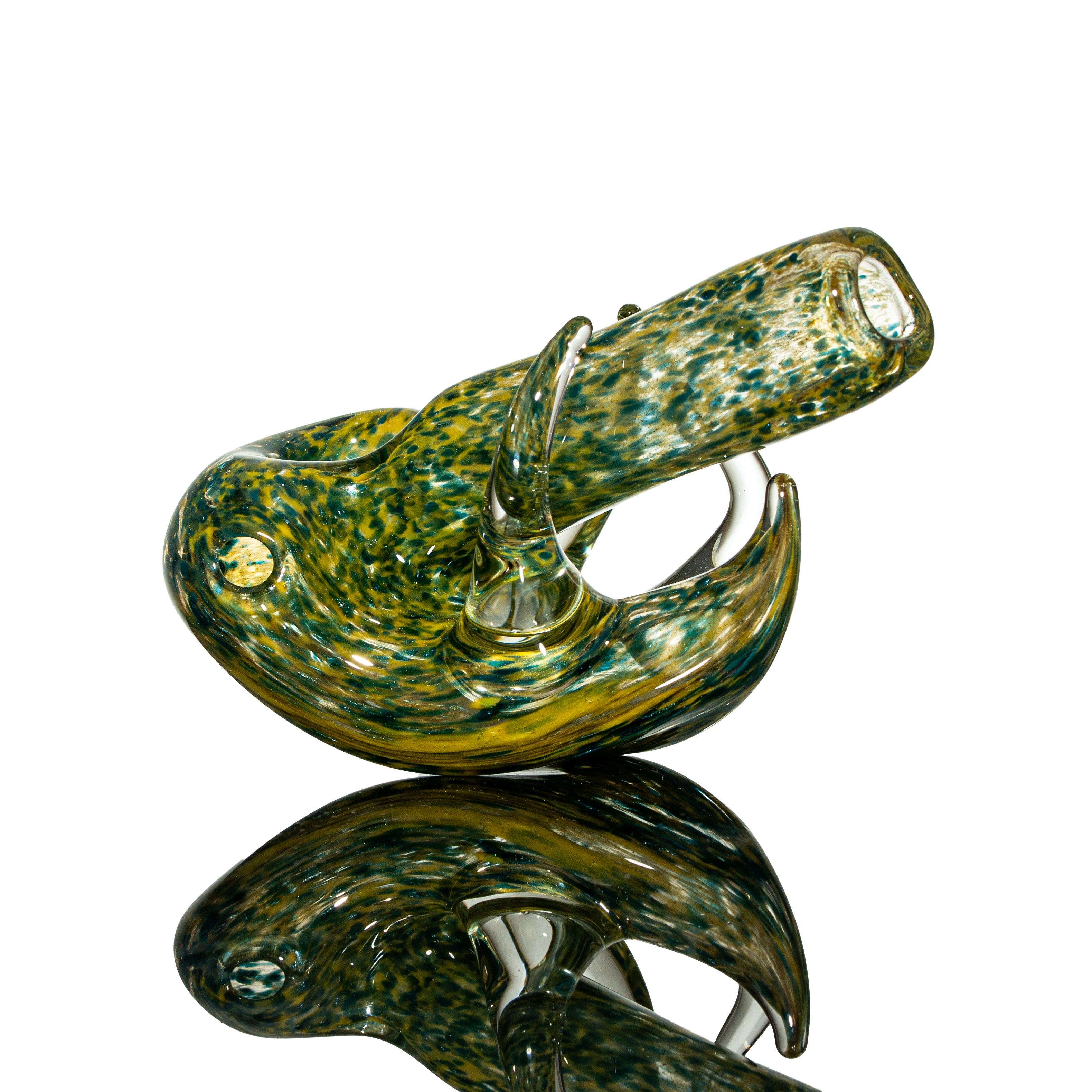 Kevin Beecher - Yellow & Blue Rocker Spoon