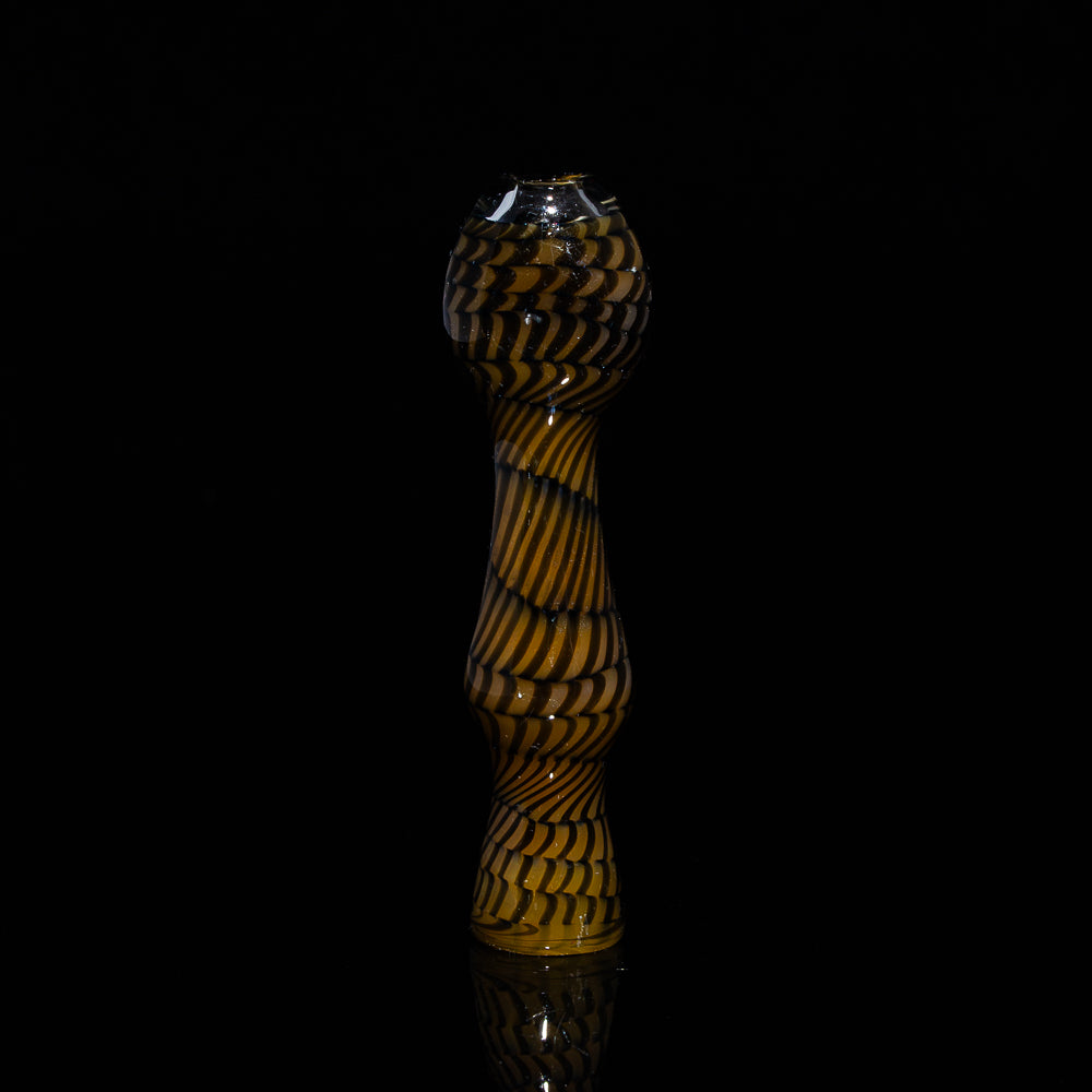 Keys - Brown Coil Pot Chillum