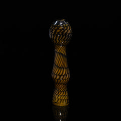 Keys - Brown Coil Pot Chillum