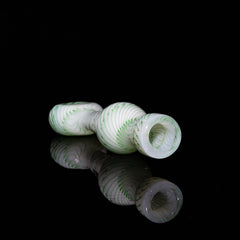 Keys - Green Coil Pot Chillum