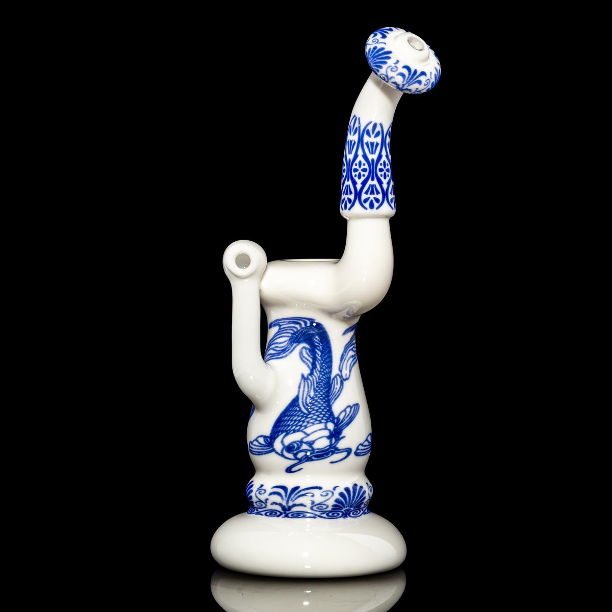 Kurt B - Koi Fish Chinoiserie Bubbler