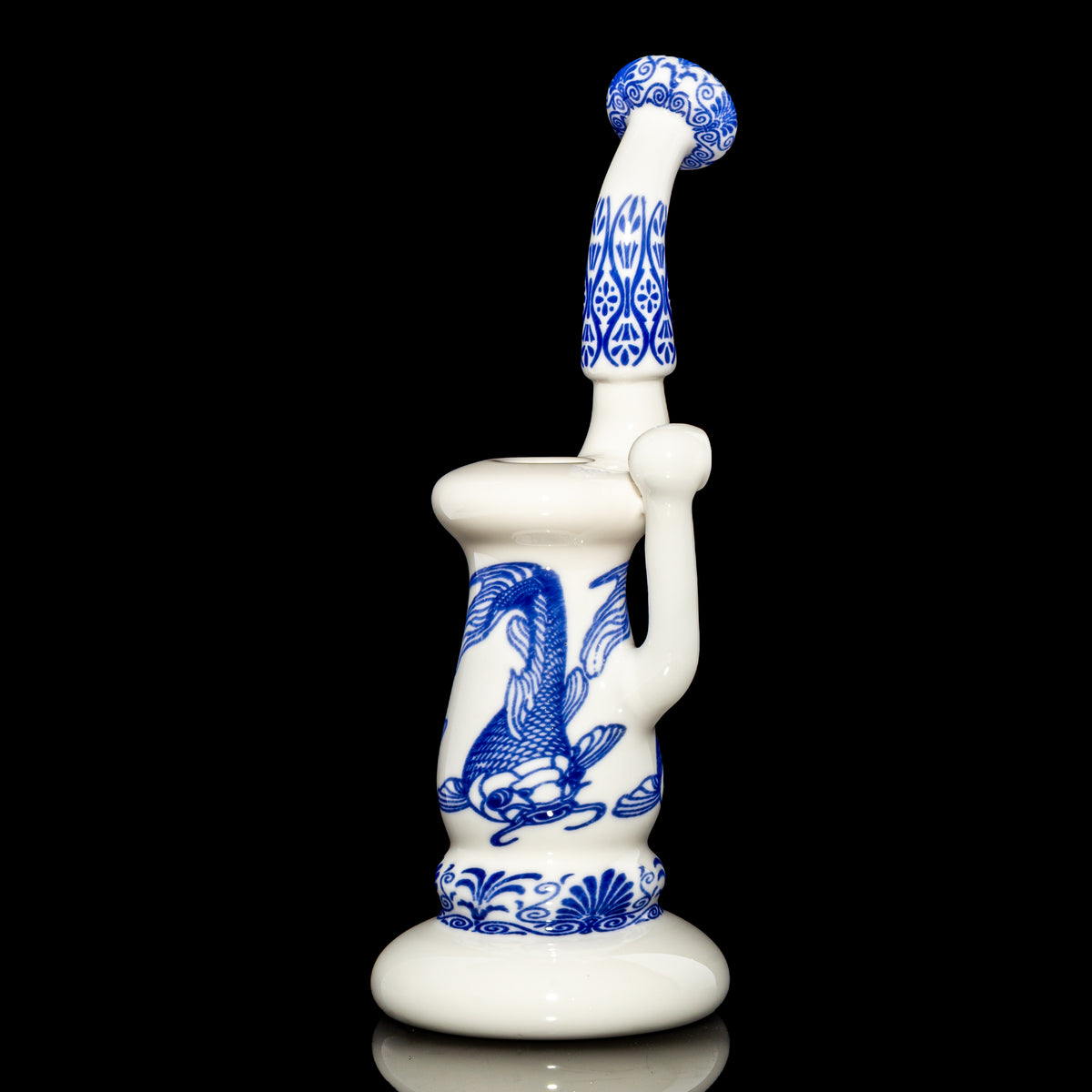 Kurt B - Koi Fish Chinoiserie Bubbler