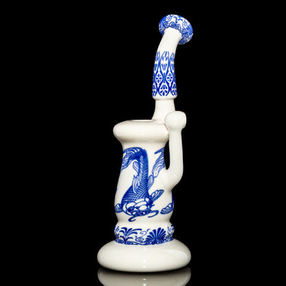 Kurt B - Koi Fish Chinoiserie Bubbler