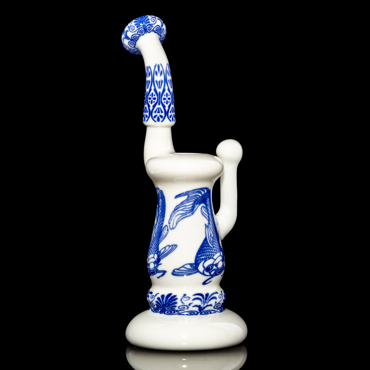 Kurt B - Koi Fish Chinoiserie Bubbler