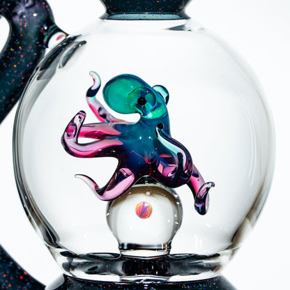 Liz Wright - Jet Black Crushed Opal, Metaterrania & Gold Ruby Aquarium Blooper