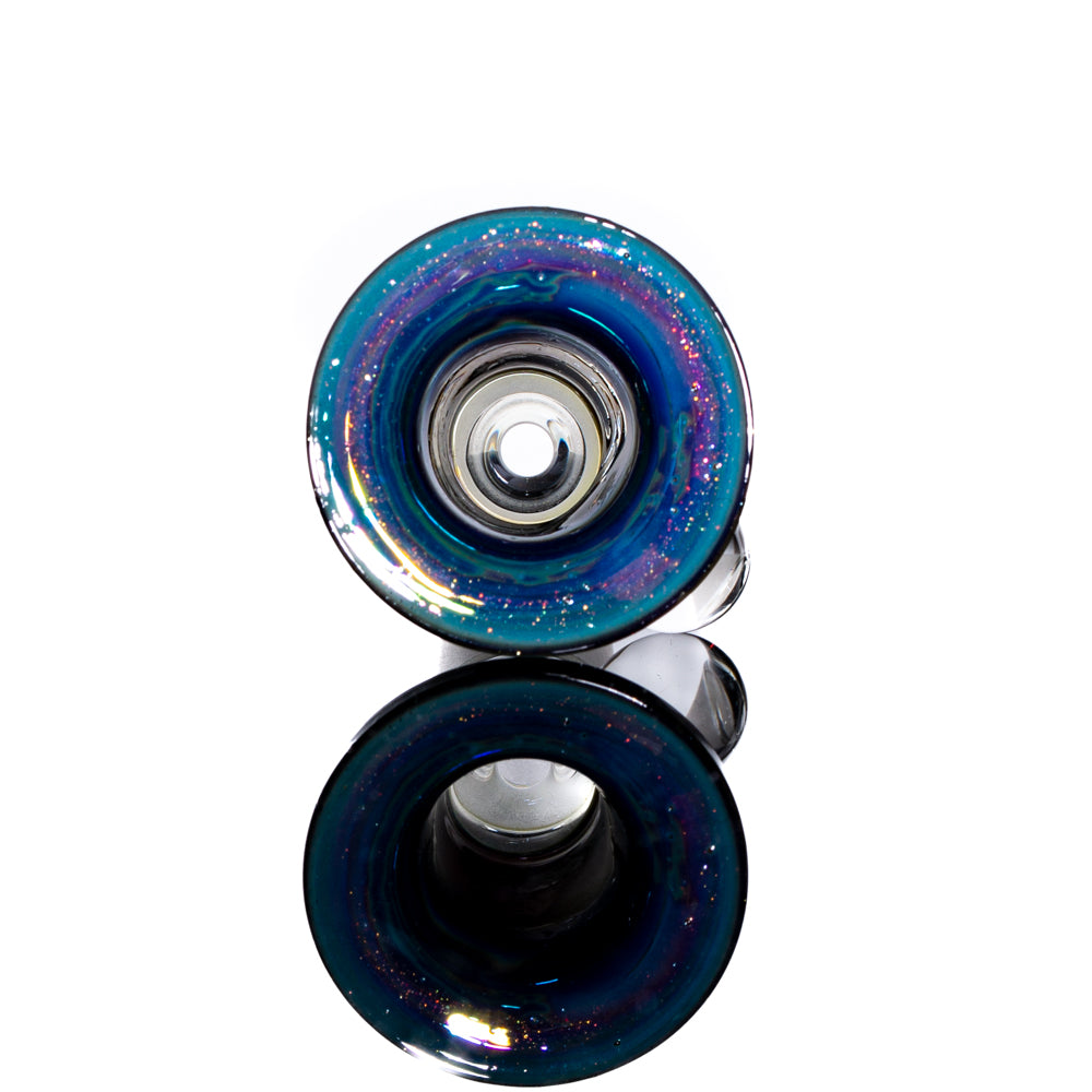 Llerandi Glass - 14mm Blue Amber Slide