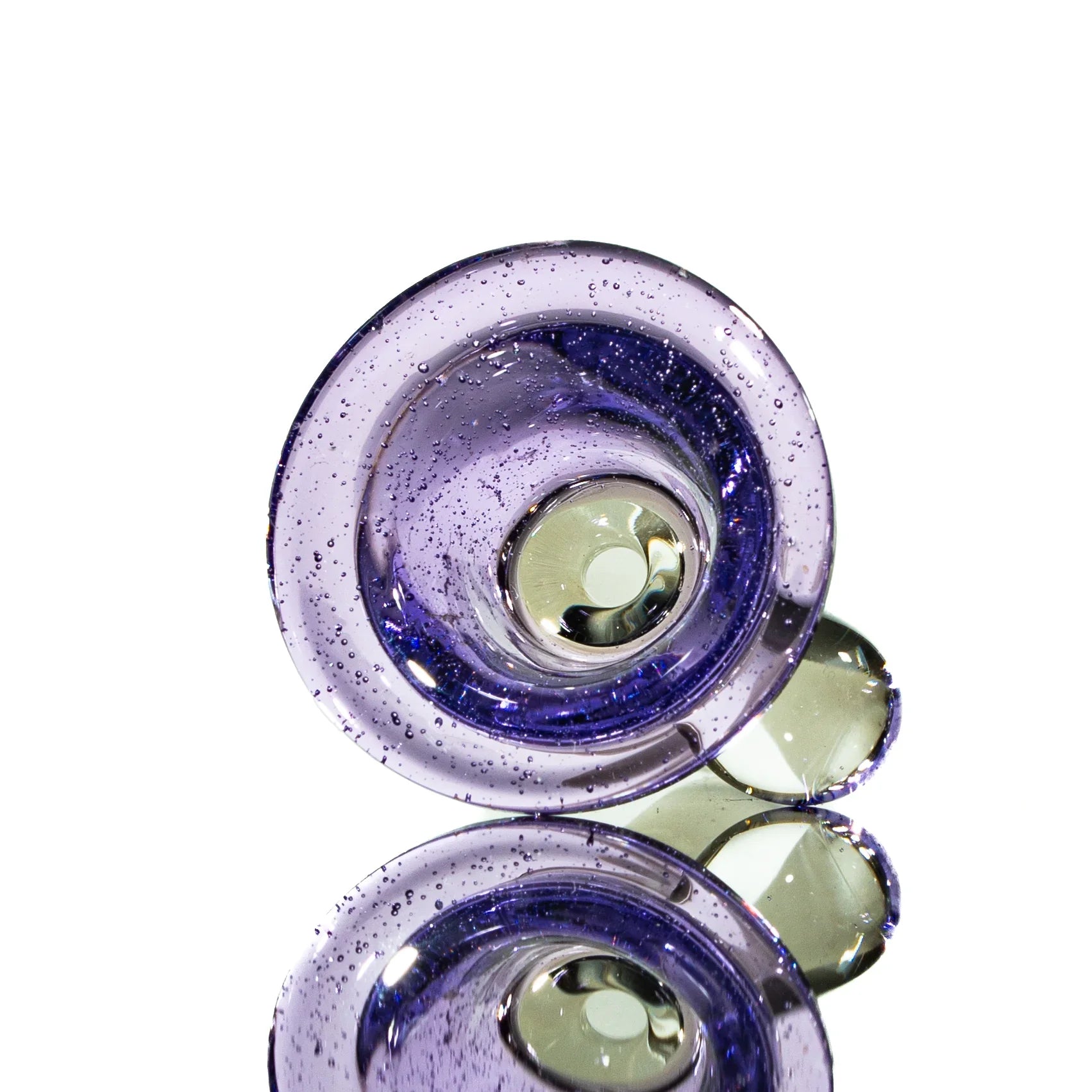Llerandi Glass - Purple Lollipop 14mm Slide