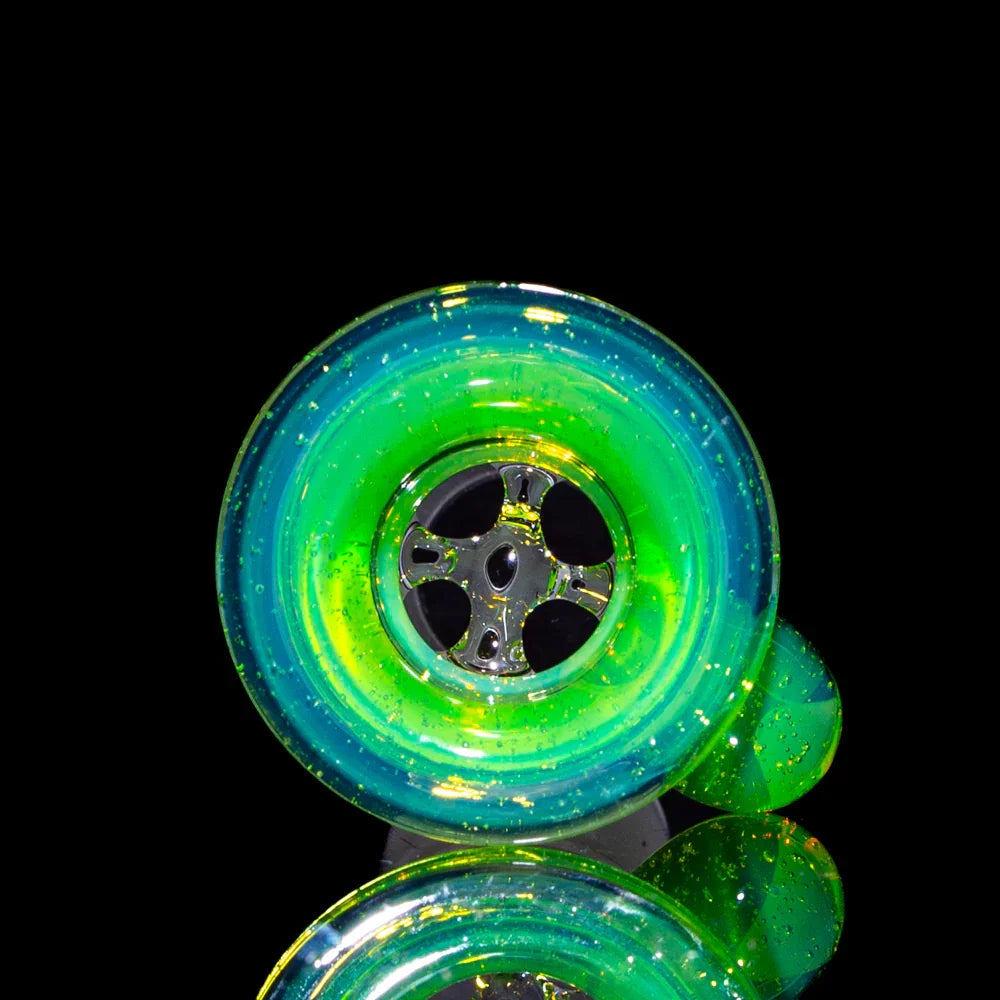 Llerandi Glass - Slyme Four Hole 18mm Slide