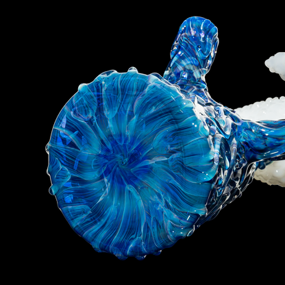 Lu Glass - Blue & White Bonsai Tree