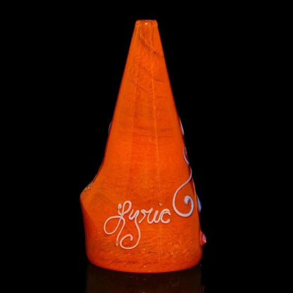 Lyric Glass - 10mm Orange Flower Rig