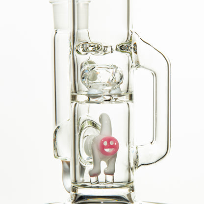 Captain Hook x MTP Glass - White Cat Butt
