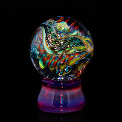 Ponder The Orb: Mooks Glass - U.V. Chaos Swizzle Implosion Marble