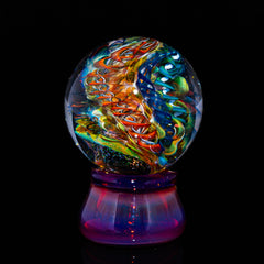 Ponder The Orb: Mooks Glass - U.V. Chaos Swizzle Implosion Marble