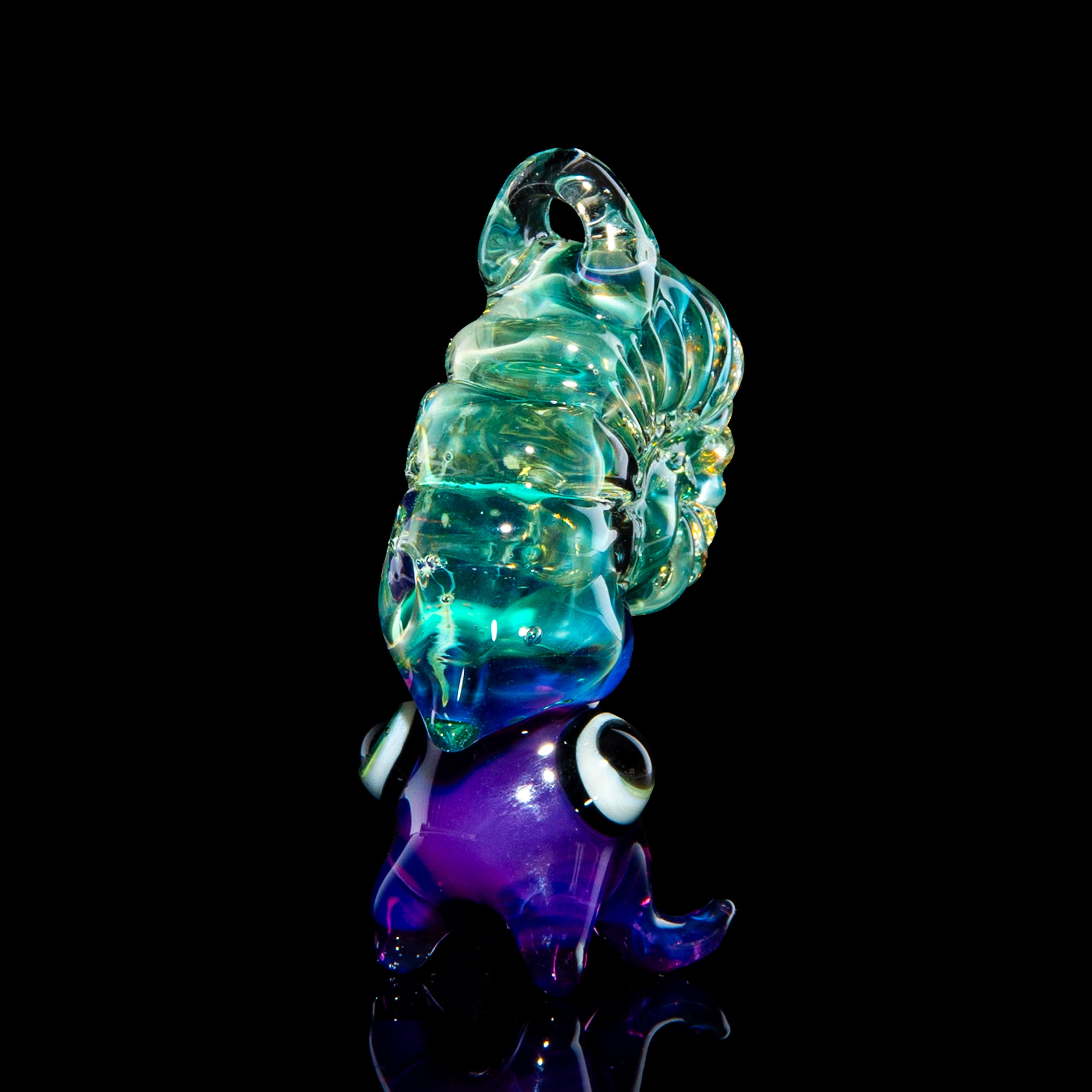 Northern Lights - Ammonite Pendant