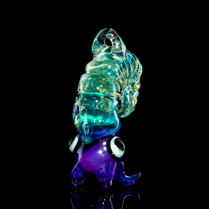 Northern Lights - Ammonite Pendant